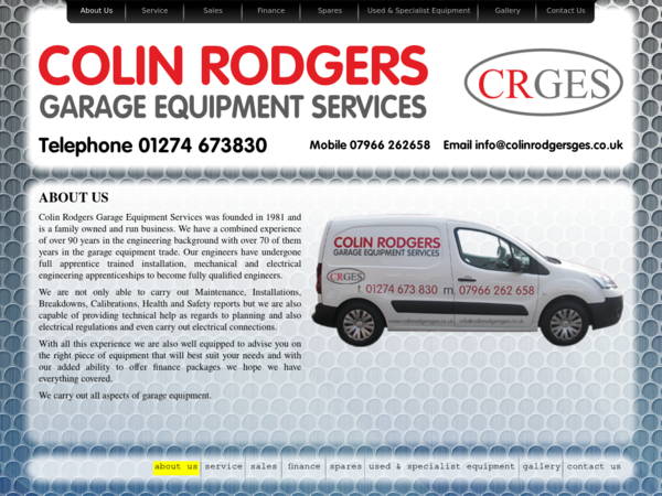 Colin Rogers Garage Equipement Services