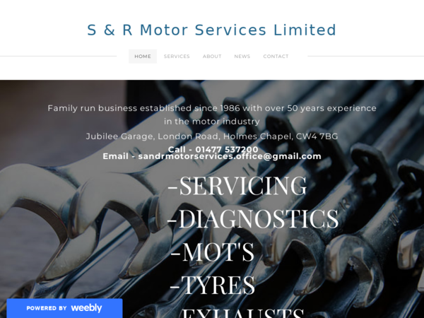 S & R Motor Services Ltd