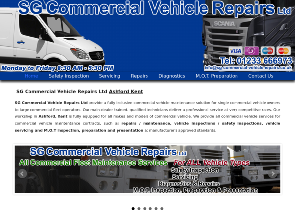 S G Commercial Vehicle Repairs Ltd