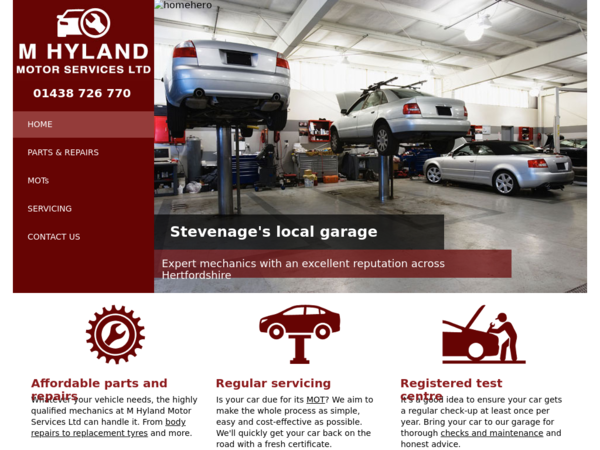 M Hyland Motor Services Ltd