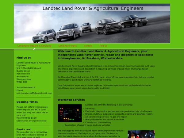 Landtec Land Rover & Agricultural Engineers