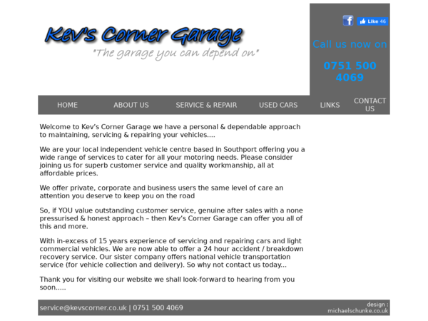 Kev's Corner Garage