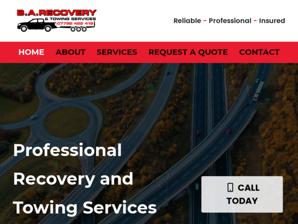 B.A. Recovery & Towing Services