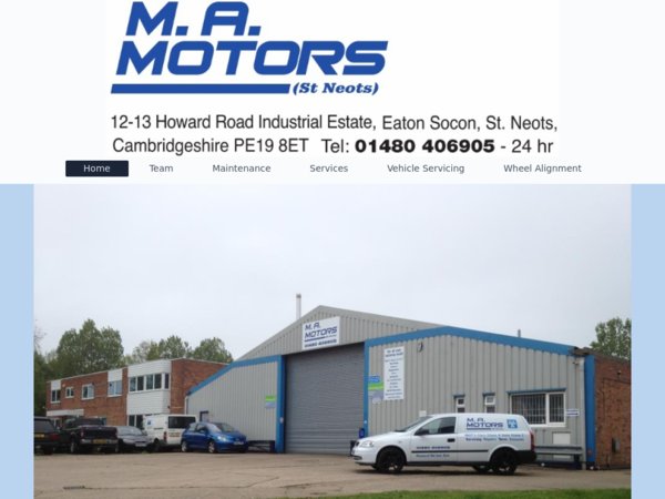 M A Motors (St Neots) Ltd