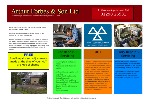 Arthur Forbes & Son