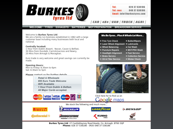 Burkes Tyres Ltd